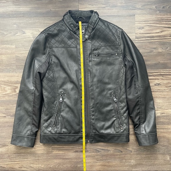 Buffalo David Bitton Outerwear Faux Leather Jacket - Picture 7 of 10